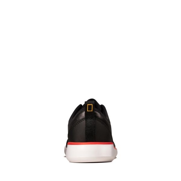 Clarks Girls Scape Sonar Kid Casual Shoes Black | CA-9784650